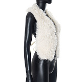 SUPER WHOLESALE | Furry Halter Top