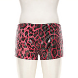 SUPER WHOLESALE | Leopard Sequins Shorts