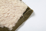 SUPER WHOLESALE | Fur Collar Jacket Set