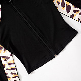 SUPER WHOLESALE | Patchwork Pants Set