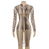 SUPER WHOLESALE |Printed Bodycon Dress
