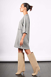 SUPER WHOLESALE | Slip-on Knee-high Boots
