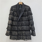 SUPER WHOLESALE | Fringes Blazer
