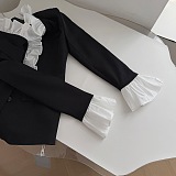 SUPER WHOLESALE | Wave Hem Blazer