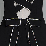 SUPER WHOLESALE | Cut-out Fitted Blazer Top