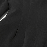 SUPER WHOLESALE| Buckle Designed Blazer Trench