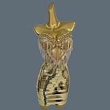SUPER WHOLESALE |Bejeweled Dress(gold)