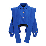 SUPER WHOLESALE | Patchwork Shirt Top