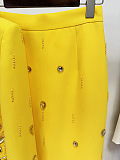SUPER WHOLESALE | Beaded Fitted Skirt Set(long skirt)