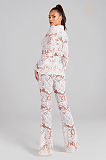 SUPER WHOLESALE | Lace Blazer Set(white)