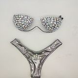 SUPER WHOLESALE | Rhinestone Beaded Bikini Set