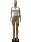 SUPER WHOLESALE |  Pants Set in Two Tones