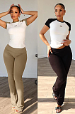 SUPER WHOLESALE |  Pants Set in Two Tones