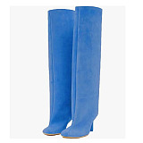 SUPER WHOLESALE | Slip-on Knee-high Boots