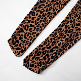 SUPER WHOLESALE |  Leopard Jumpsuit with Gloves