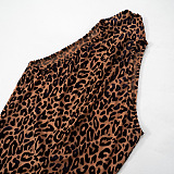 SUPER WHOLESALE |  Leopard Jumpsuit with Gloves