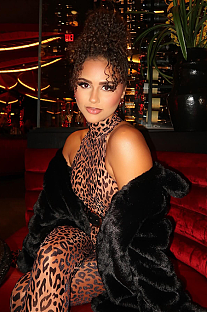 SUPER WHOLESALE |  Leopard Jumpsuit with Gloves