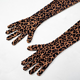 SUPER WHOLESALE |  Leopard Jumpsuit with Gloves