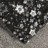 SUPER WHOLESALE |  Strapless Flower Sequin Maxi Dress