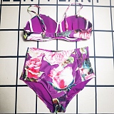 SUPER WHOLESALE |  Floral Printed 2 piece Bikini