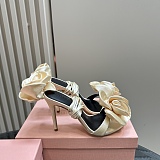 SUPER WHOLESALE |  Lace Up Rose Heels