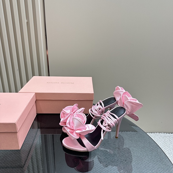 SUPER WHOLESALE |  Lace Up Rose Heels