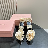 SUPER WHOLESALE |  Lace Up Rose Heels