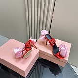 SUPER WHOLESALE |  Lace Up Rose Heels
