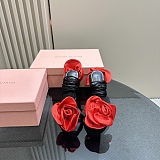 SUPER WHOLESALE |  Lace Up Rose Heels