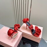 SUPER WHOLESALE |  Lace Up Rose Heels