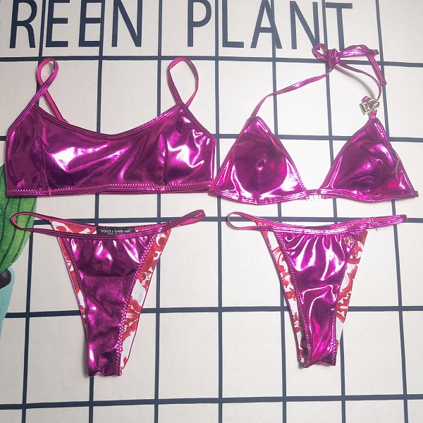 SUPER WHOLESALE |  Solid 2 piece Swimwear ( 2 options）