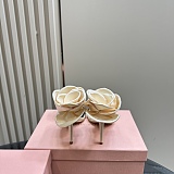 SUPER WHOLESALE |  Lace Up Rose Heels