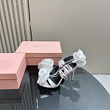 SUPER WHOLESALE |  Lace Up Rose Heels
