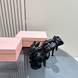 SUPER WHOLESALE |  Lace Up Rose Heels