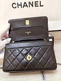 SUPER WHOLESALE |  Wallet on Chain in Black（top quality)