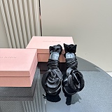 SUPER WHOLESALE |  Lace Up Rose Heels