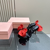 SUPER WHOLESALE |  Lace Up Rose Heels