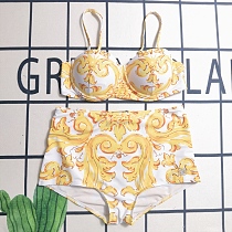 SUPER WHOLESALE |  Printed 2 piece Swimwear