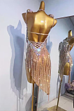 SUPER WHOLESALE |  Crystal Fringe Mini Dress
