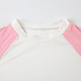 SUPER WHOLESALE | Shorts Set in Pink & White