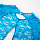 SUPER WHOLESALE | Cut-out Lace Jumpsuit