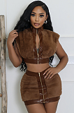 SUPER WHOLESALE | Fur Skirt Set