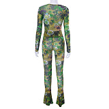 SUPER WHOLESALE | Printed Jumpsuit