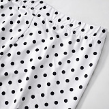 SUPER WHOLESALE | Polka Dot Pants Set with Bows Top