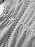 SUPER WHOLESALE | Hoodie Drawstring Dress