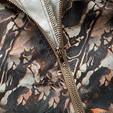 SUPER WHOLESALE | Camo Zip Up Romper