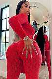 SUPER WHOLESALE | Cut-out Lace Jumpsuit