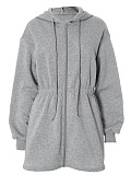 SUPER WHOLESALE | Hoodie Drawstring Dress