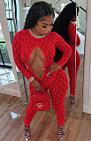 SUPER WHOLESALE | Cut-out Lace Jumpsuit