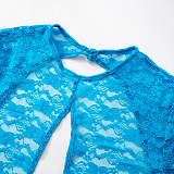 SUPER WHOLESALE | Cut-out Lace Jumpsuit